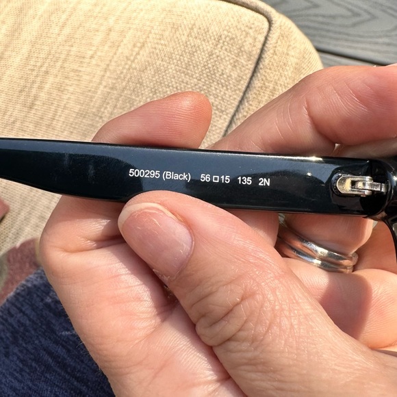 COPY - ISO COACH BLACK BARBARA SUNGLASSES - Picture 3 of 3